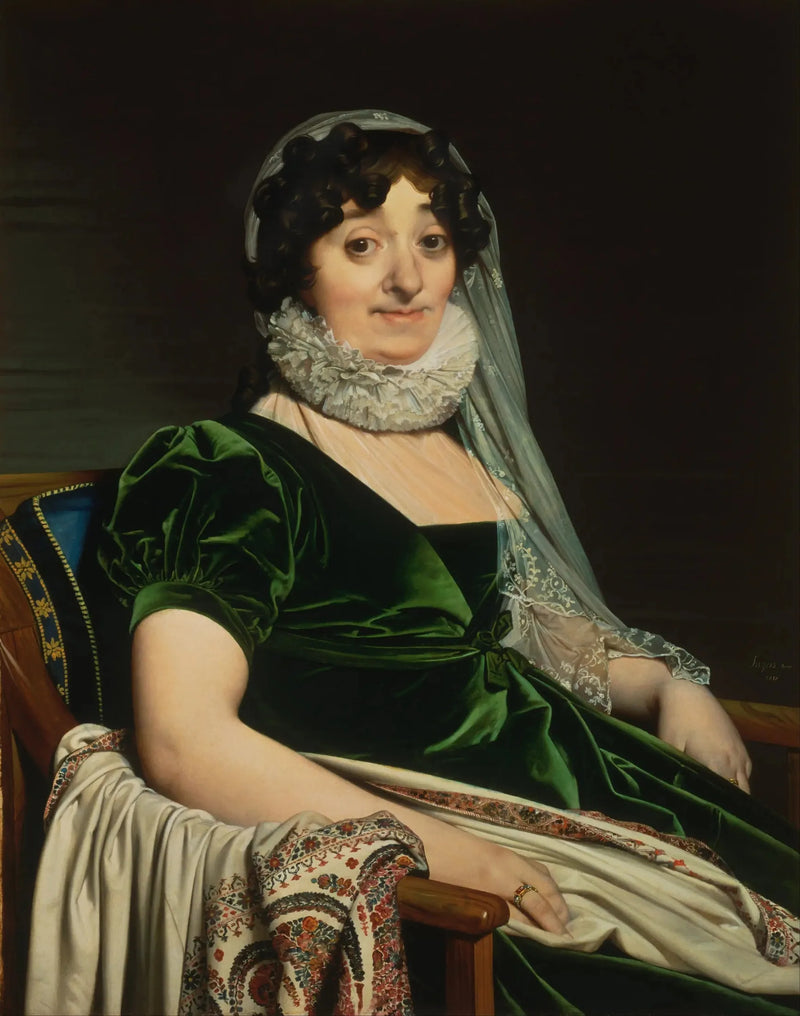Tournonin kreivittären muotokuva - Jean-Auguste-Dominique Ingres
