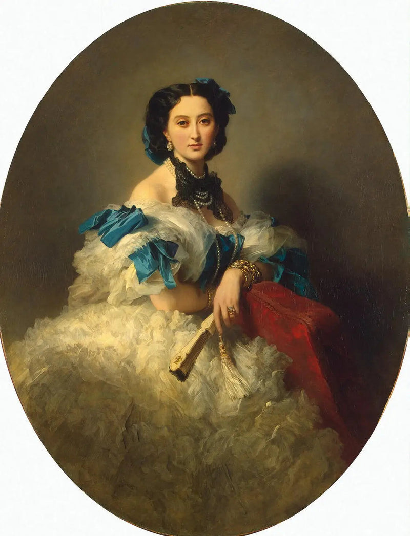 Varvaran Musina-Pushkinan kreivitärin muotokuva - Franz Xaver Winterhalter