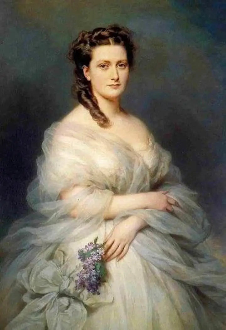Henkilökuva herttuatar Anne Murat de Mouchy - Franz Xaver Winterhalter