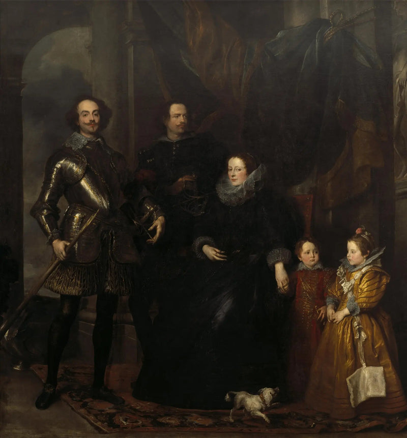 Lomellini-Perheen Muotokuva - Antoine van Dyck