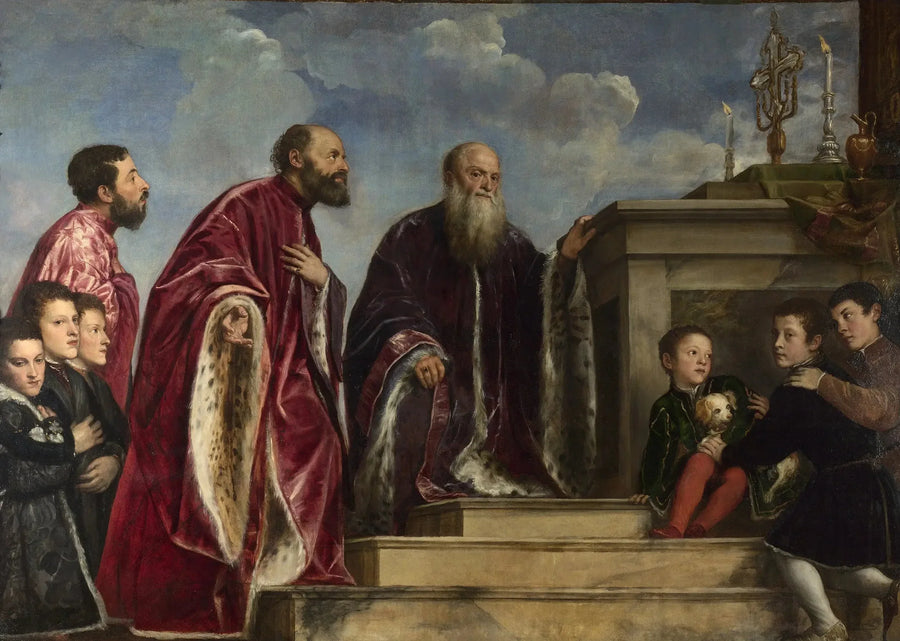 Vendramin-perheen muotokuva - Titian