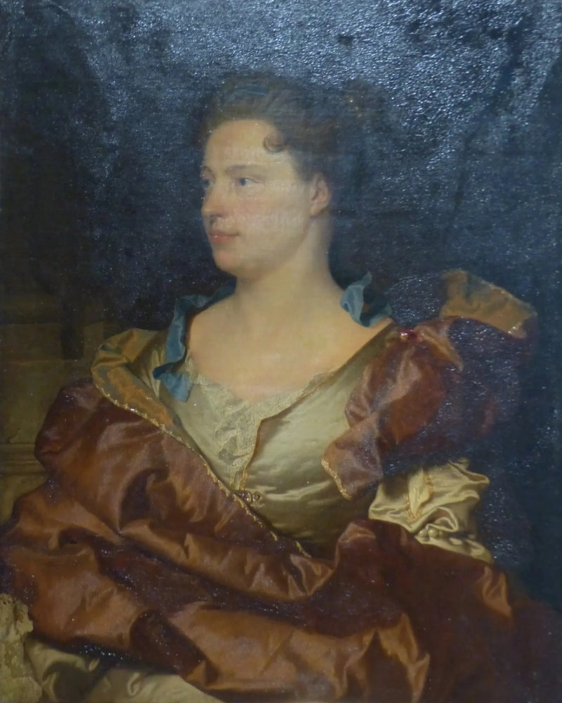 Taiteilijan naisen muotokuva, Elizabeth de Gouix - Hyacinthe Rigaud