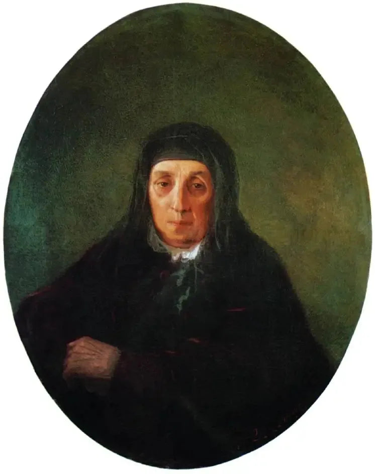 Taiteilijan Ashhen isoäidin muotokuva - Ivan Aïvazovski