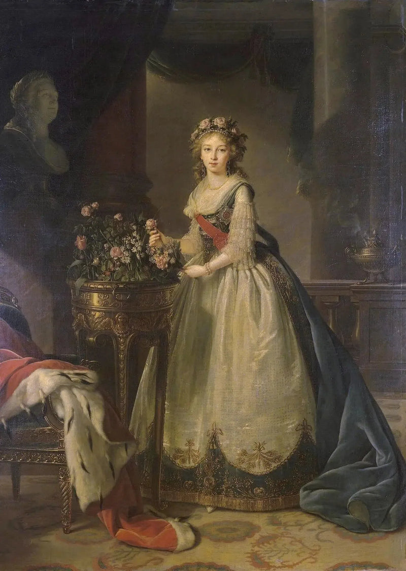 Suuren herttuattaren Elizaveta Aleksejevnan muotokuva - Elisabeth Vigée Le Brun