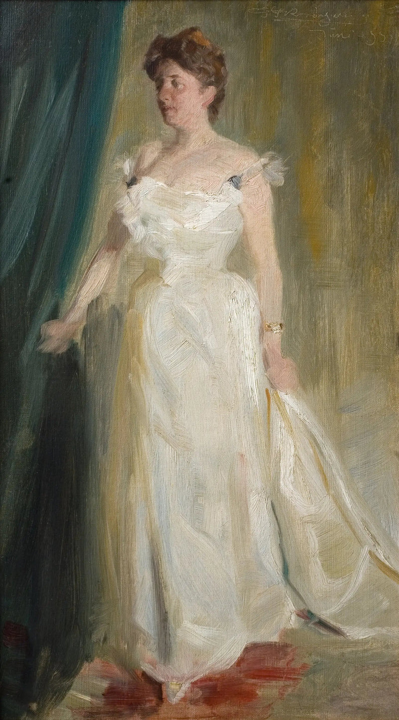 Lillie Suzanne Raben-Levetzau:n herttuataren muotokuva - Peder Severin Krøyer