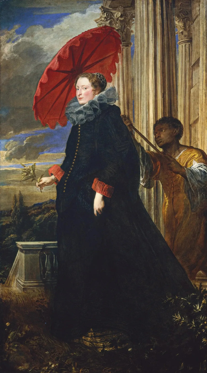 Marquise Elena Grimaldi Cattaneo - Antoine van Dyck