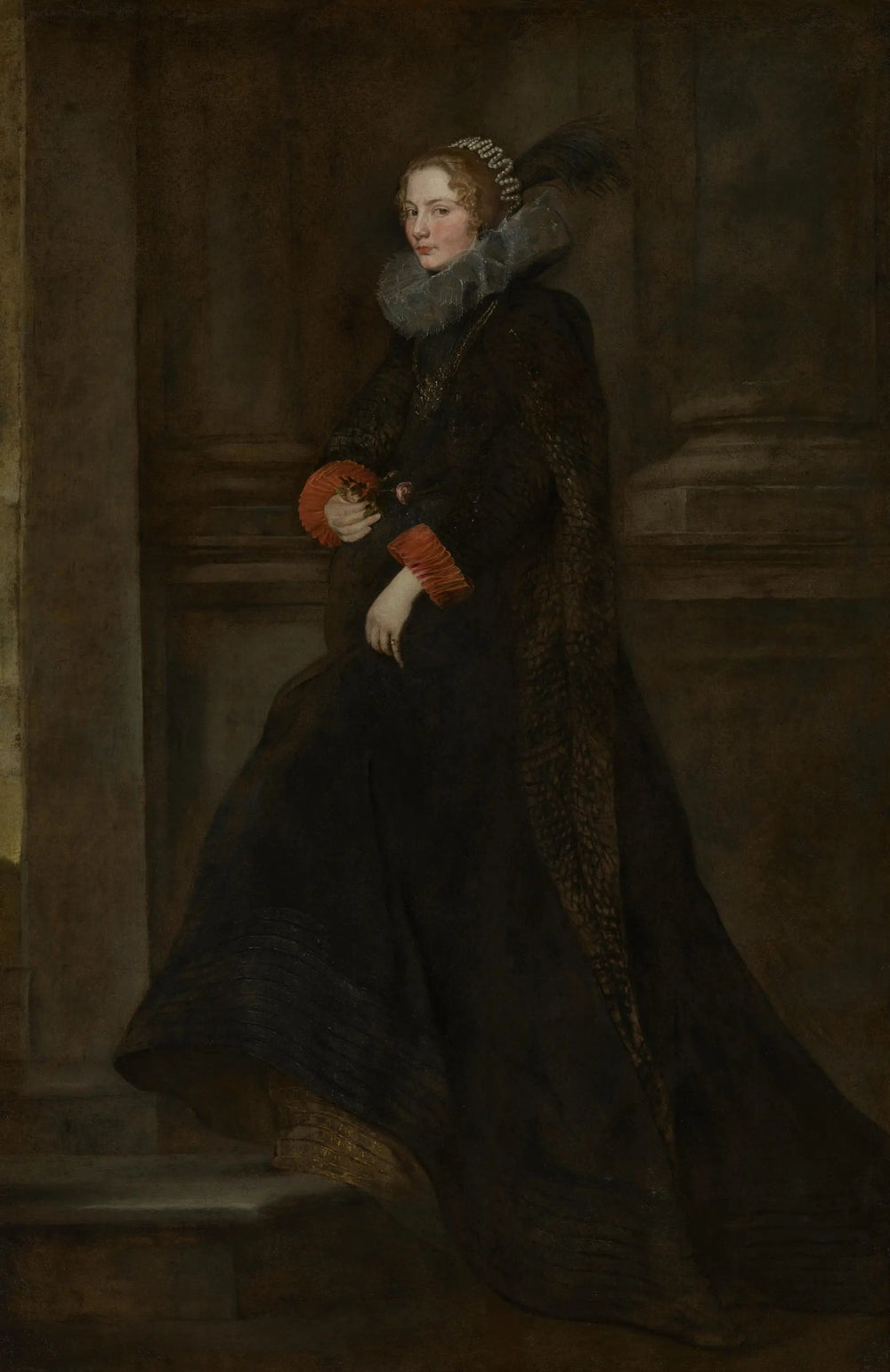 Portrait de la marquise Geronima Spinola - Antoine van Dyck - Alpha Reproduction
