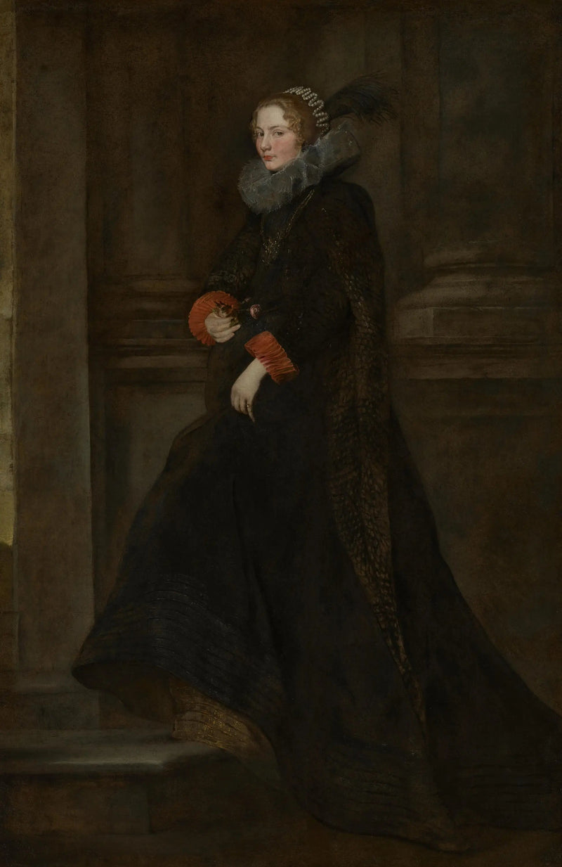 Marquise Geronima Spinolan muotokuva - Antoine van Dyck