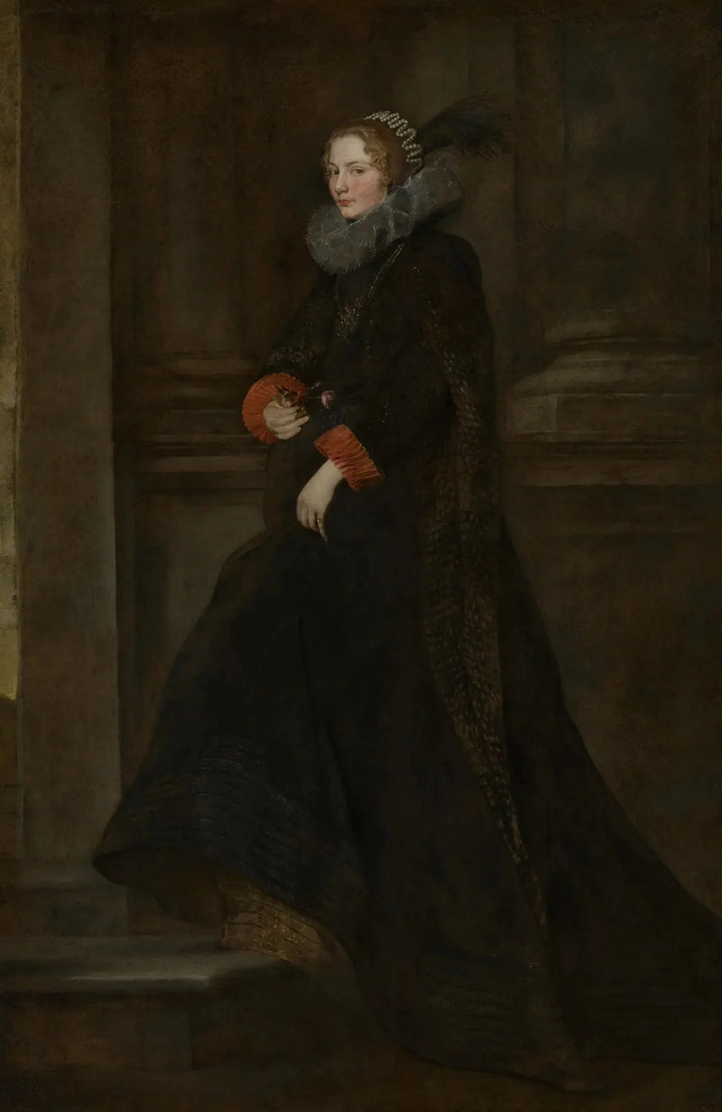 Marquise Geronima Spinolan muotokuva - Antoine van Dyck