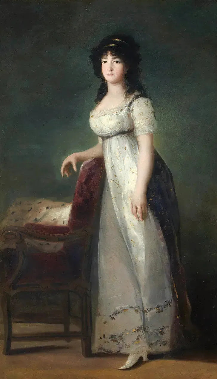 Lazánin markiisi muotokuva - Francisco de Goya