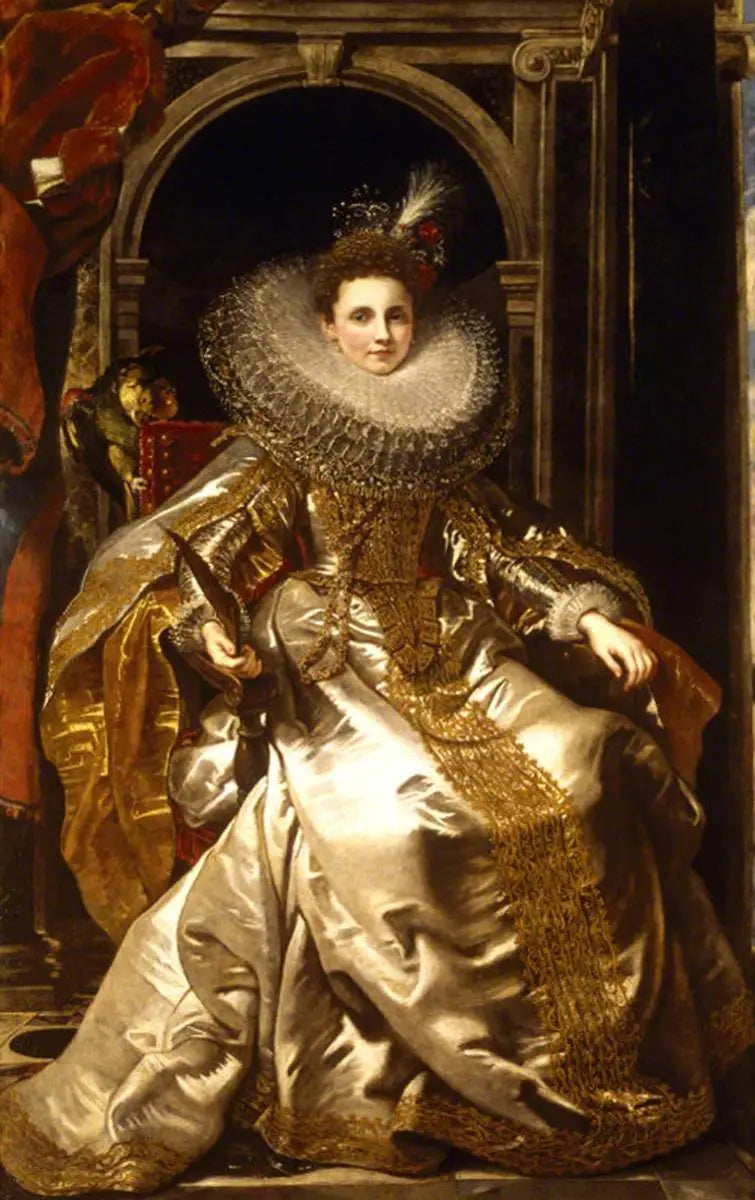 Marquise Maria Serra Pallavicino - Peter Paul Rubensin muotokuva