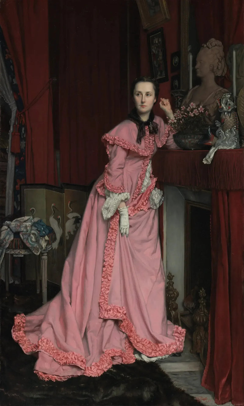 Miramonskaisen marquise de Miramonin muotokuva, syntynyt Thérèse Feuillant - James Tissot