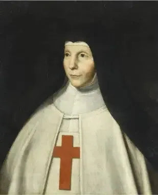 Enkelien äidin muotokuva Suireau - Philippe de Champaigne