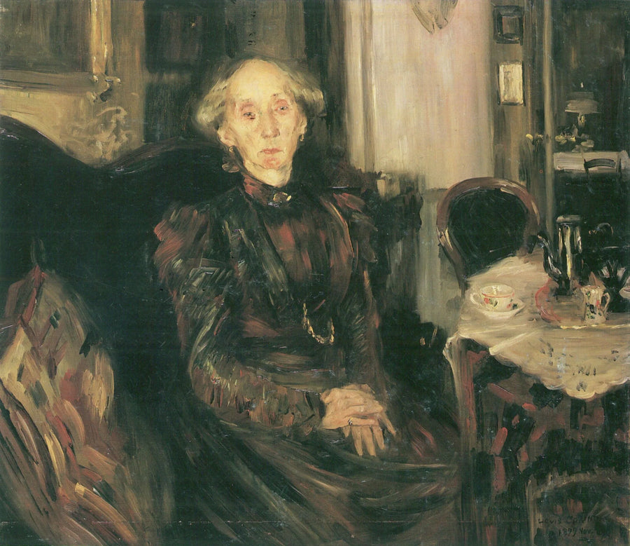 Äiti Rosenhagenin muotokuva - Lovis Corinth