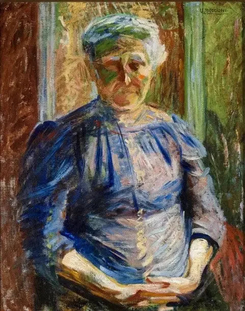 Äidin muotokuva - Umberto Boccioni