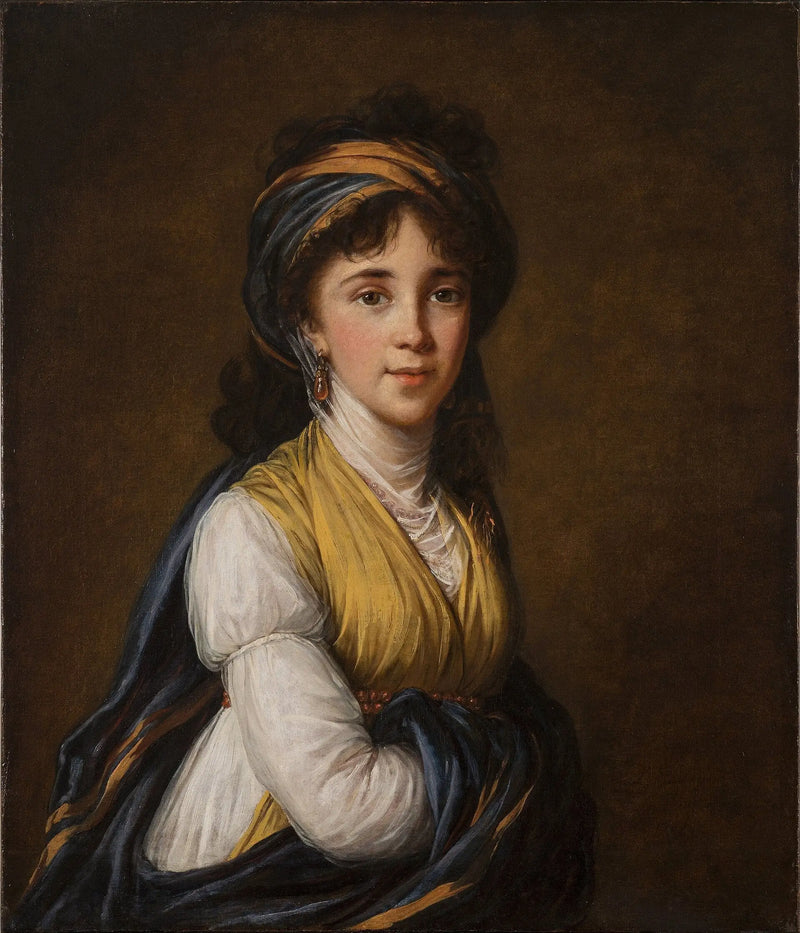 Belozerskyn prinsessan muotokuva - Élisabeth Vigée Le Brun