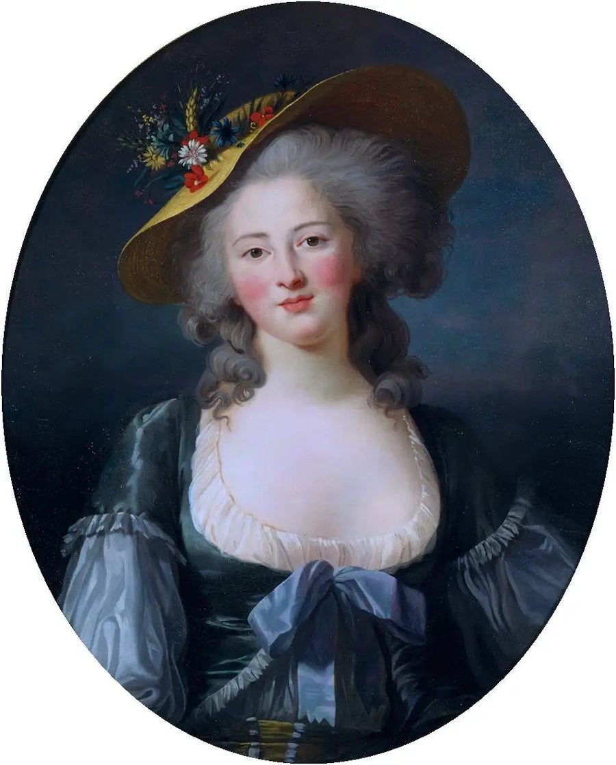 Rintakuva Ranskan prinsessa Elisabethistä, Louis XVI:n sisko - Élisabeth Vigeé Le Brun