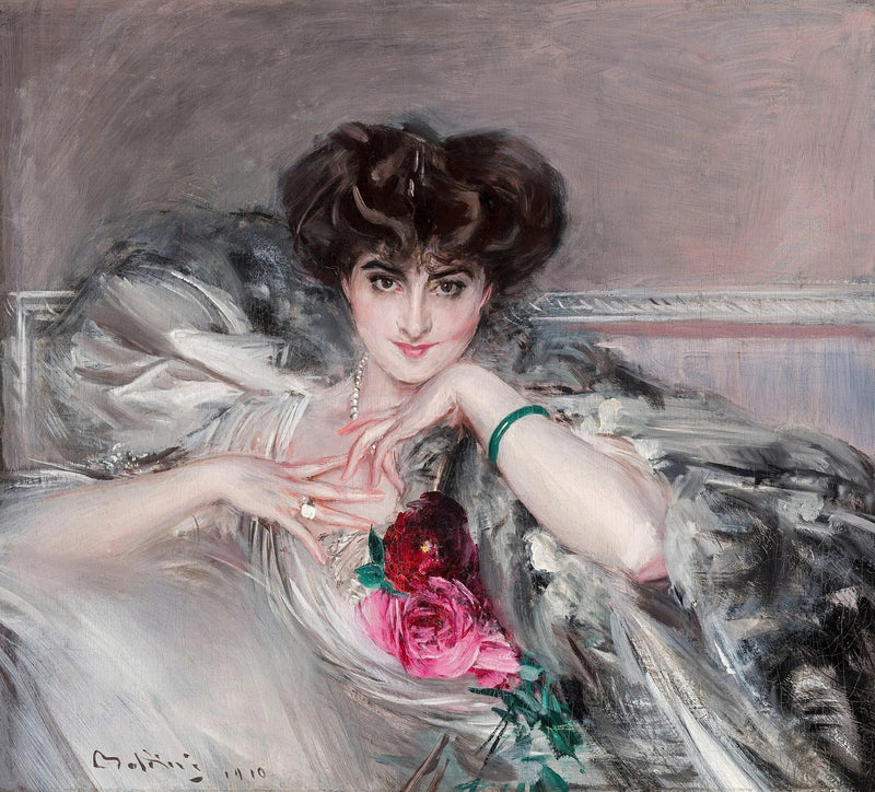 Prinsessa Marie Radziwiłłin muotokuva - Giovanni Boldini