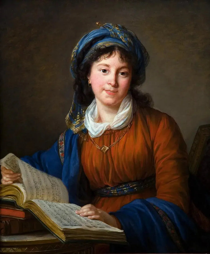 Prinsessan Natalia Ivanovna Kourakin, syntynyt Golovina - Élisabeth Vigée Le Brun
