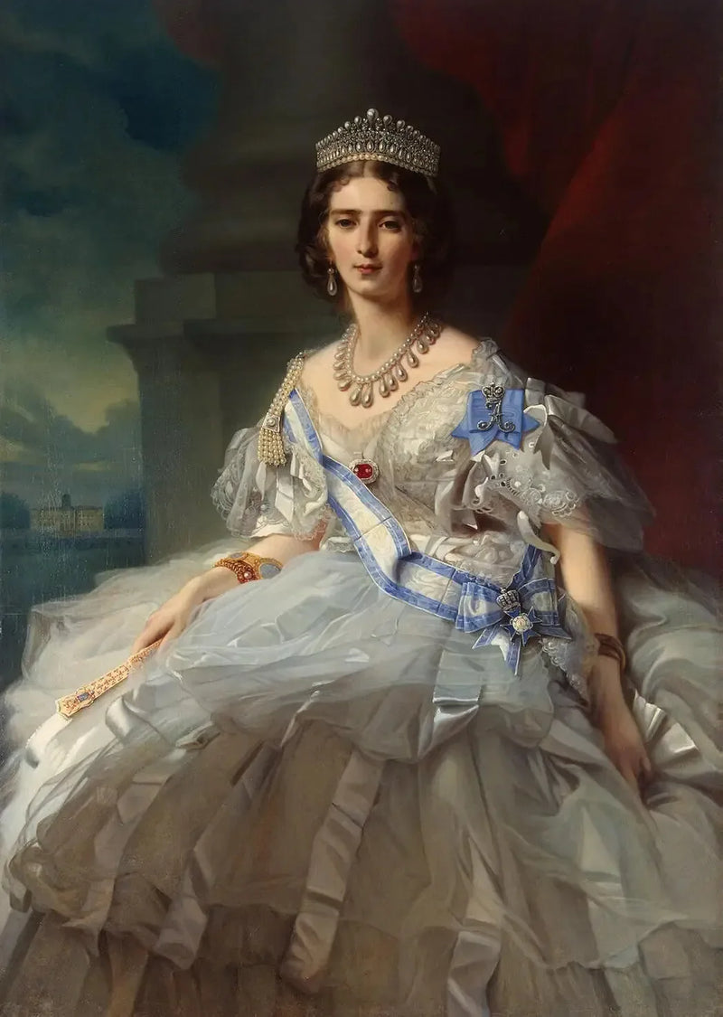 Prinsessa Tatiana Yusupovan muotokuva - Franz Xaver Winterhalter