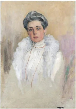 Prinsessa Zinaida Nikolaevna Yusupovan muotokuva - Valentin Serov