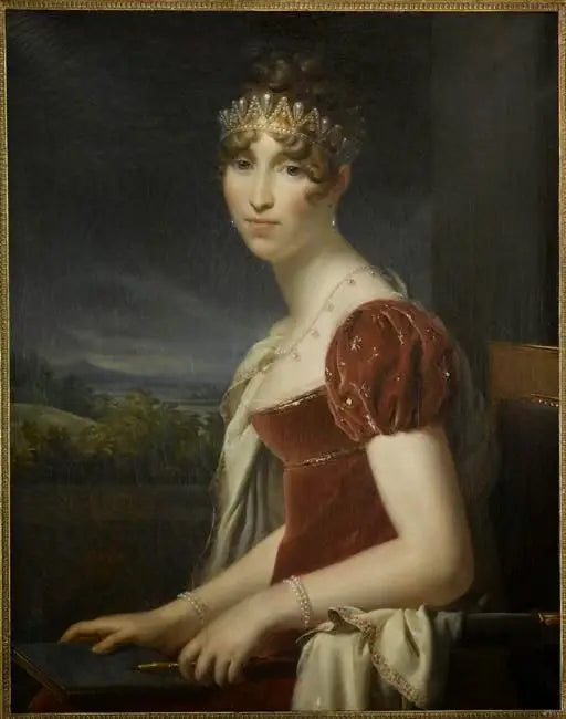 Kuningatar Hortensen muotokuva - François Gérard