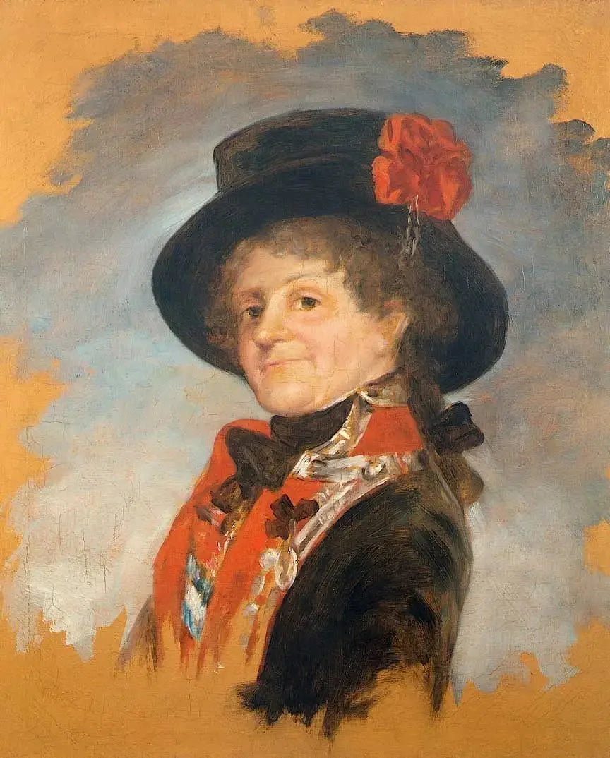 Espanjan kuningatar Maria-Luiseen muotokuva - Francisco de Goya
