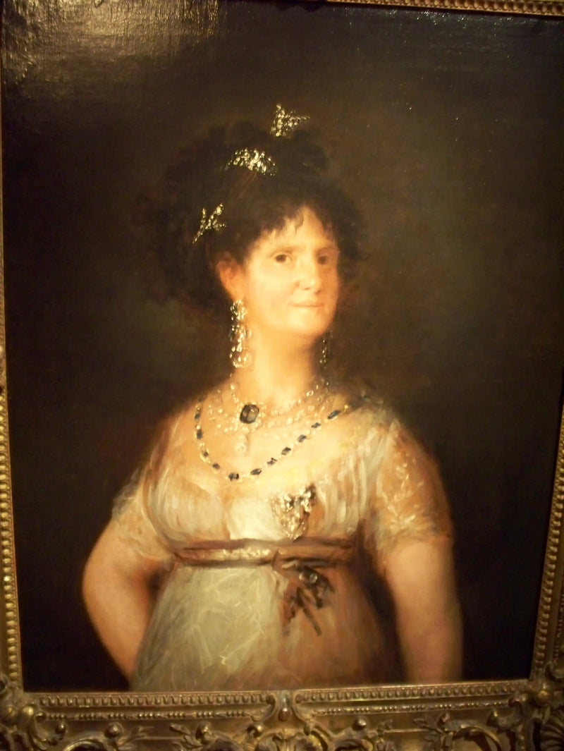 Espanjan kuningatar Maria-Luiseen muotokuva - Francisco de Goya