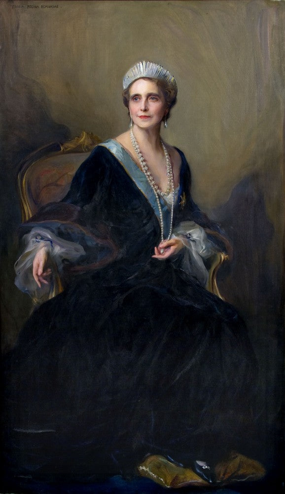 Romanian kuningatar Marien, os. Edinburghin prinsessa Marien, muotokuva - Laoszlon Philip