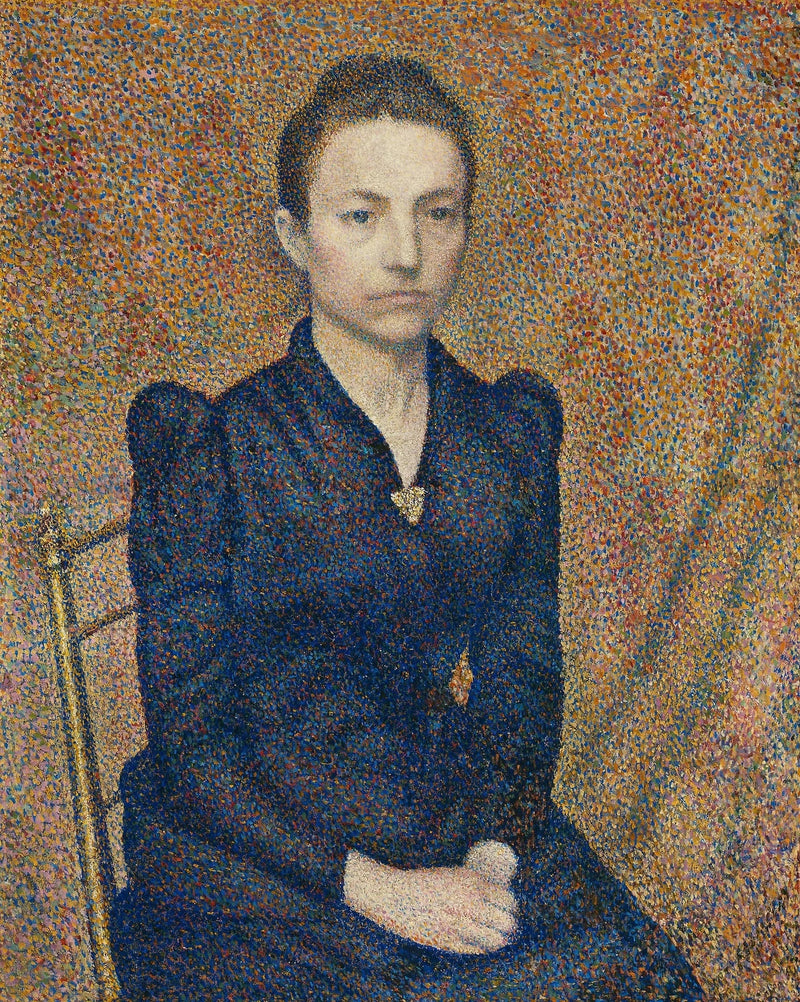 Taiteilijan siskon muotokuva - Georges Lemmen