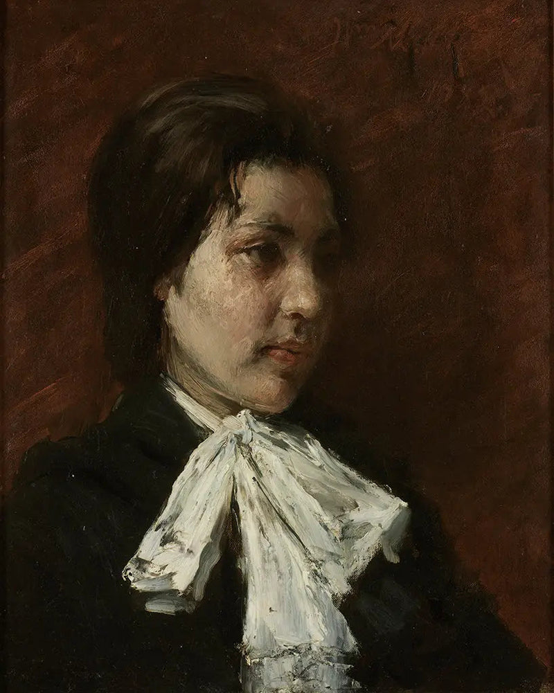 Muotokuva päästä - William Merritt Chase