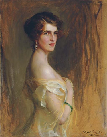 Muotokuva varakreivitar Chaplinista (Gwladys Chaplin) - Philip de Laszlo