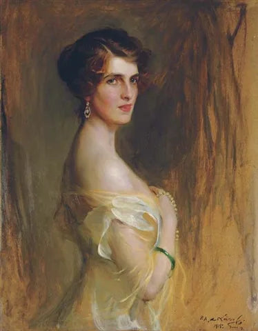 Muotokuva varakreivitar Chaplinista (Gwladys Chaplin) - Philip de Laszlo