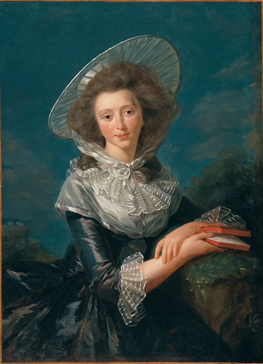 Vaudreuilin viscountessin muotokuva - Élisabeth Vigée Le Brun
