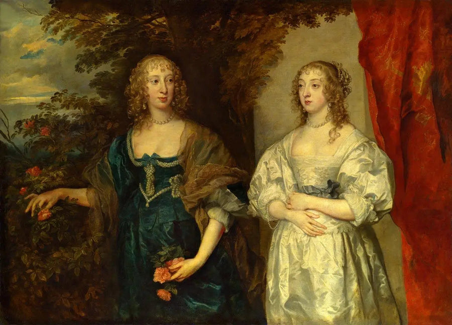 Lady d'Aubigny ja Portlandin kreivitär - Antoine van Dyck
