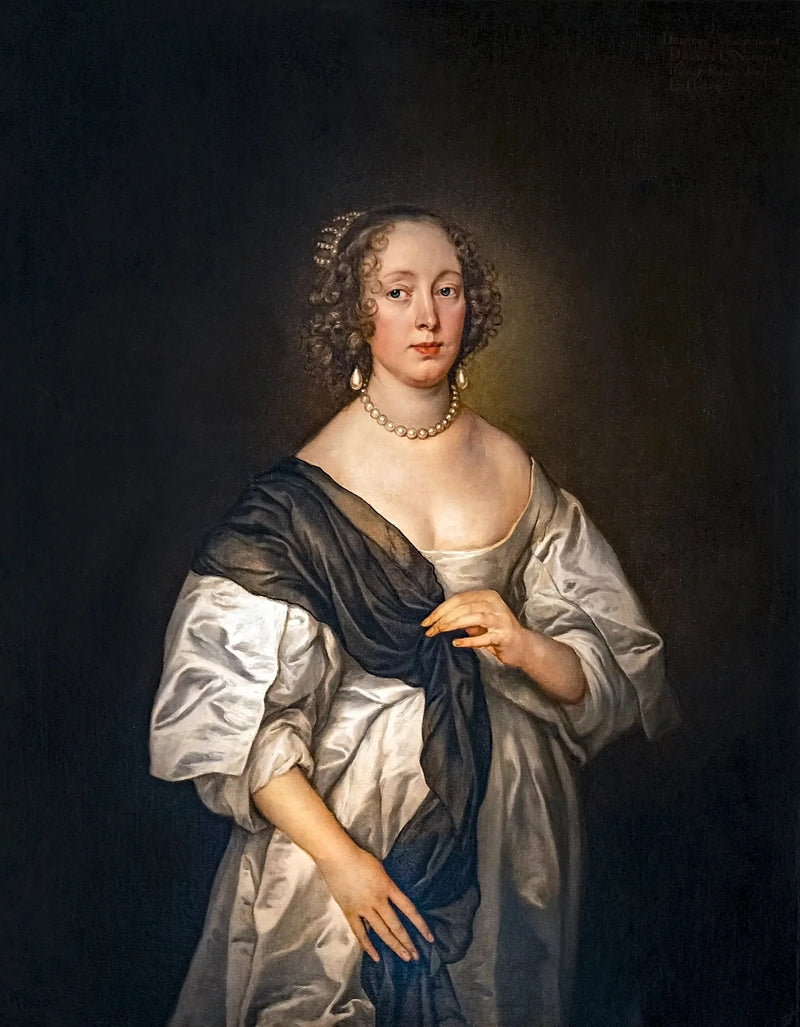 Lady Dorothy Dacren muotokuva - Antoine van Dyck
