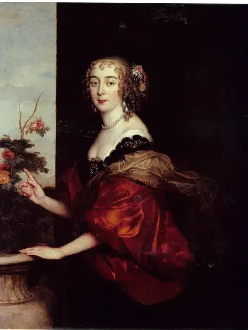 Lady Dorothy Sidney, Lady Spencer, Sunderlandin kreivitär (1617-1684) - Antoine van Dyck
