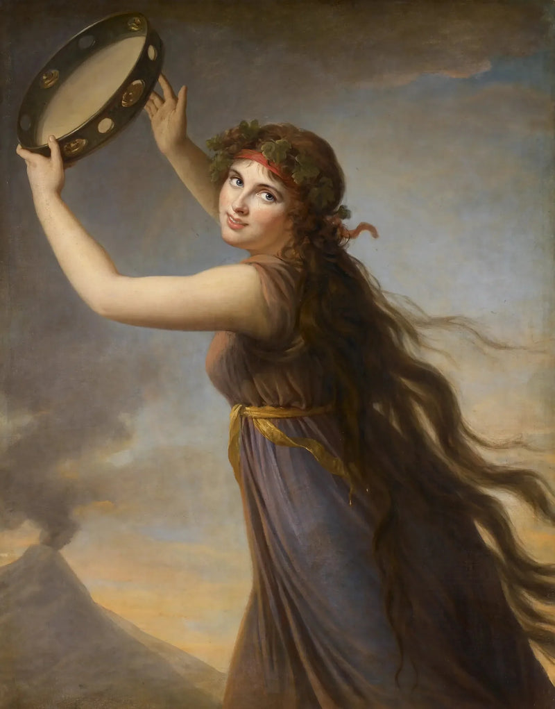 Lady Hamiltonin muotokuva (1761-1815) - Élisabeth Vigée Le Brun