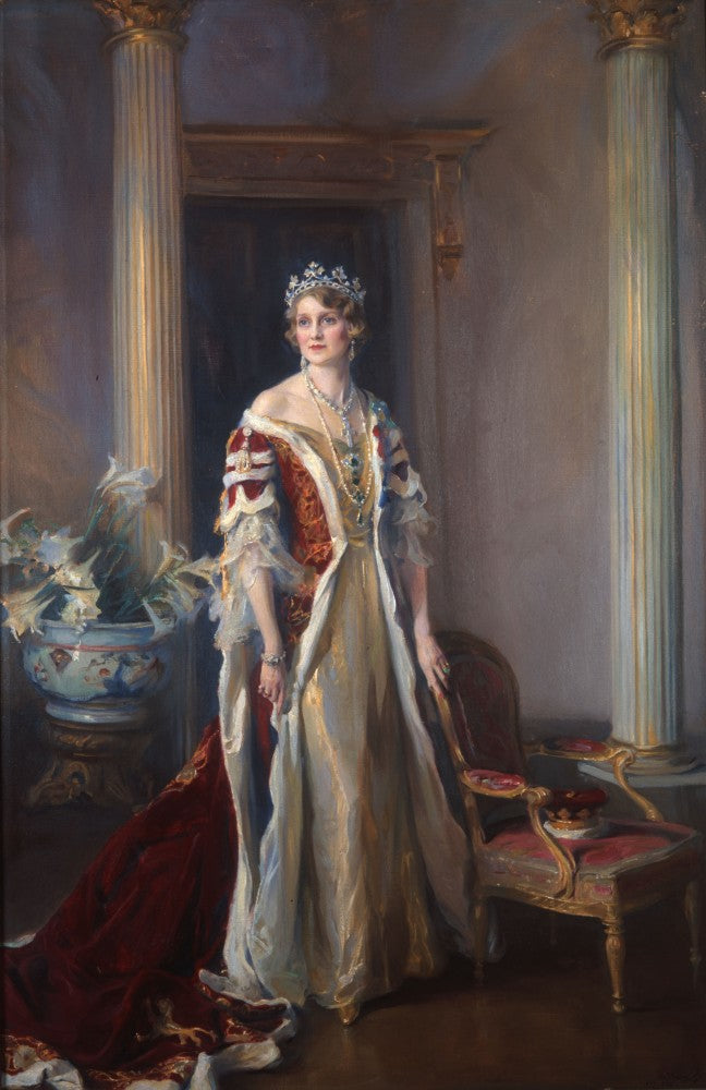 Muotokuva Lady Helen Percystä, Northumberlandin leskiherttuattaresta - Philip de László