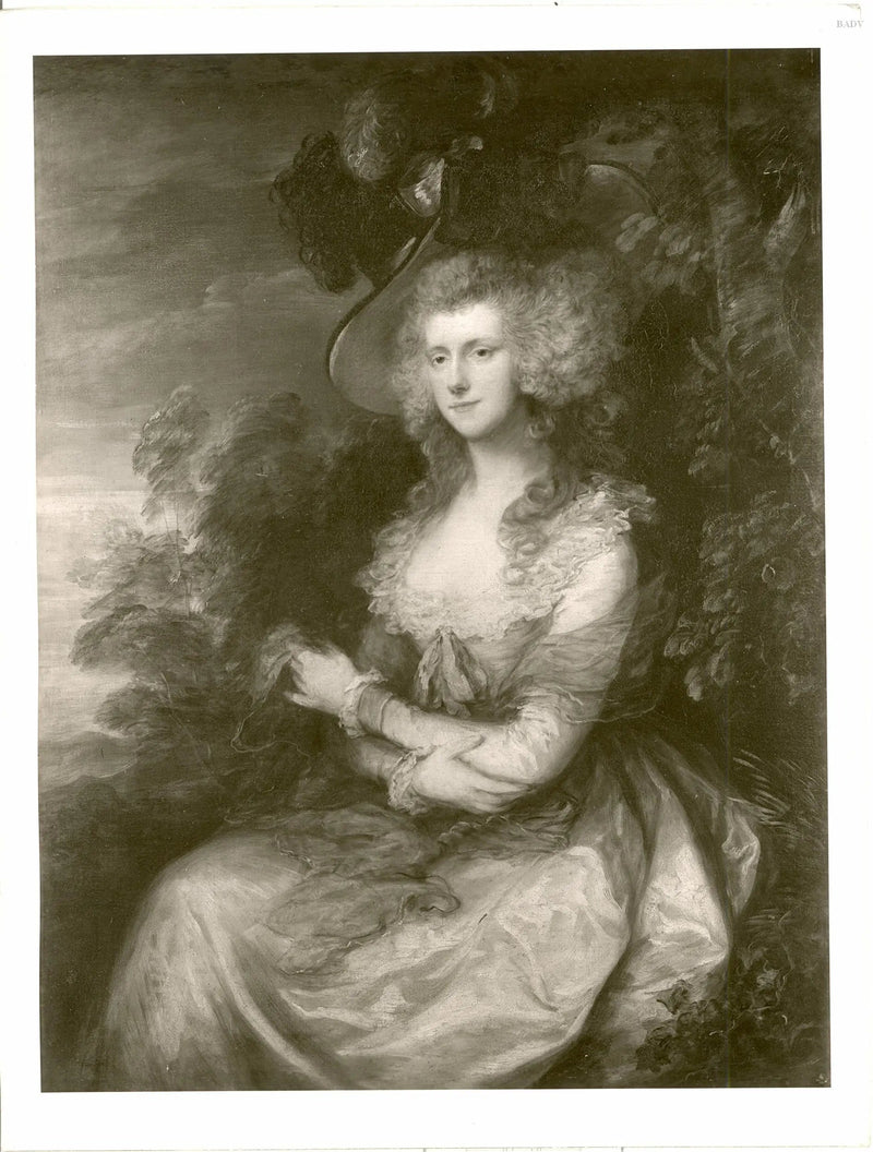 Lady Hibbertin muotokuva - Thomas Gainsborough