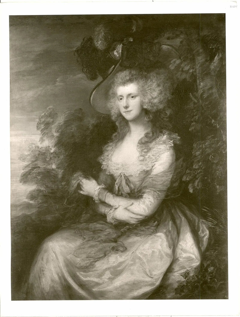 Lady Hibbertin muotokuva - Thomas Gainsborough