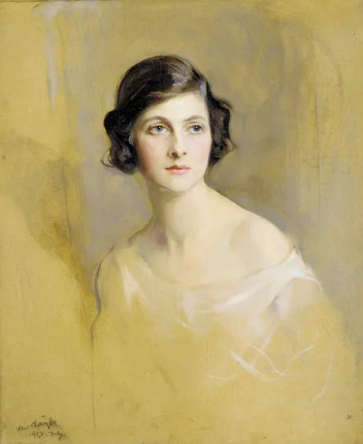 Muotokuva Lady Rachel Cavendishin, myöhemmin Findhornin vikonttaren Stuartin, muotokuva - Philip de Laszlo