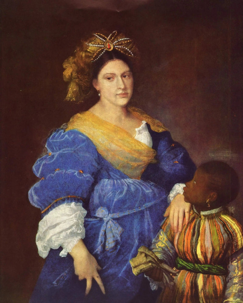 Laura Diantin muotokuva - Titian