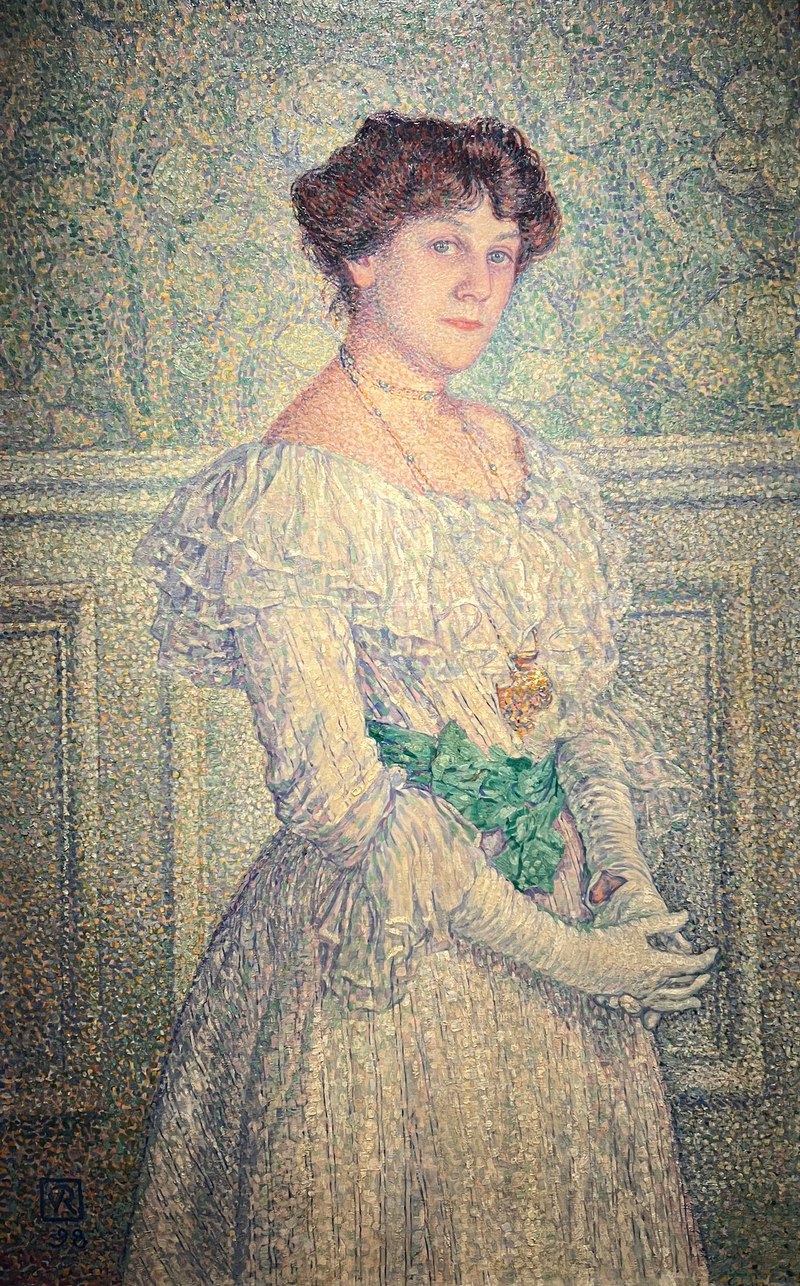 Laure Flé - Théo van Rysselberghe - Muotokuva