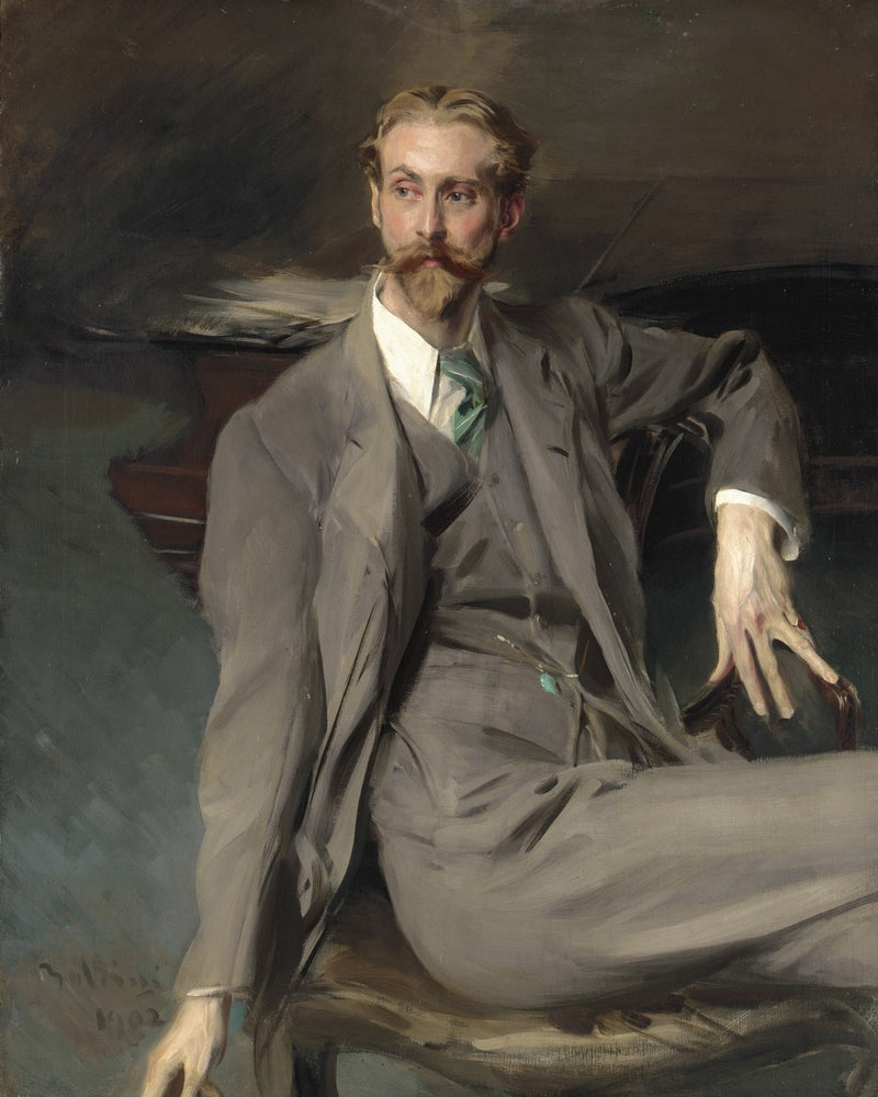 Lawrence Alexander Harrisonin muotokuva - Giovanni Boldini