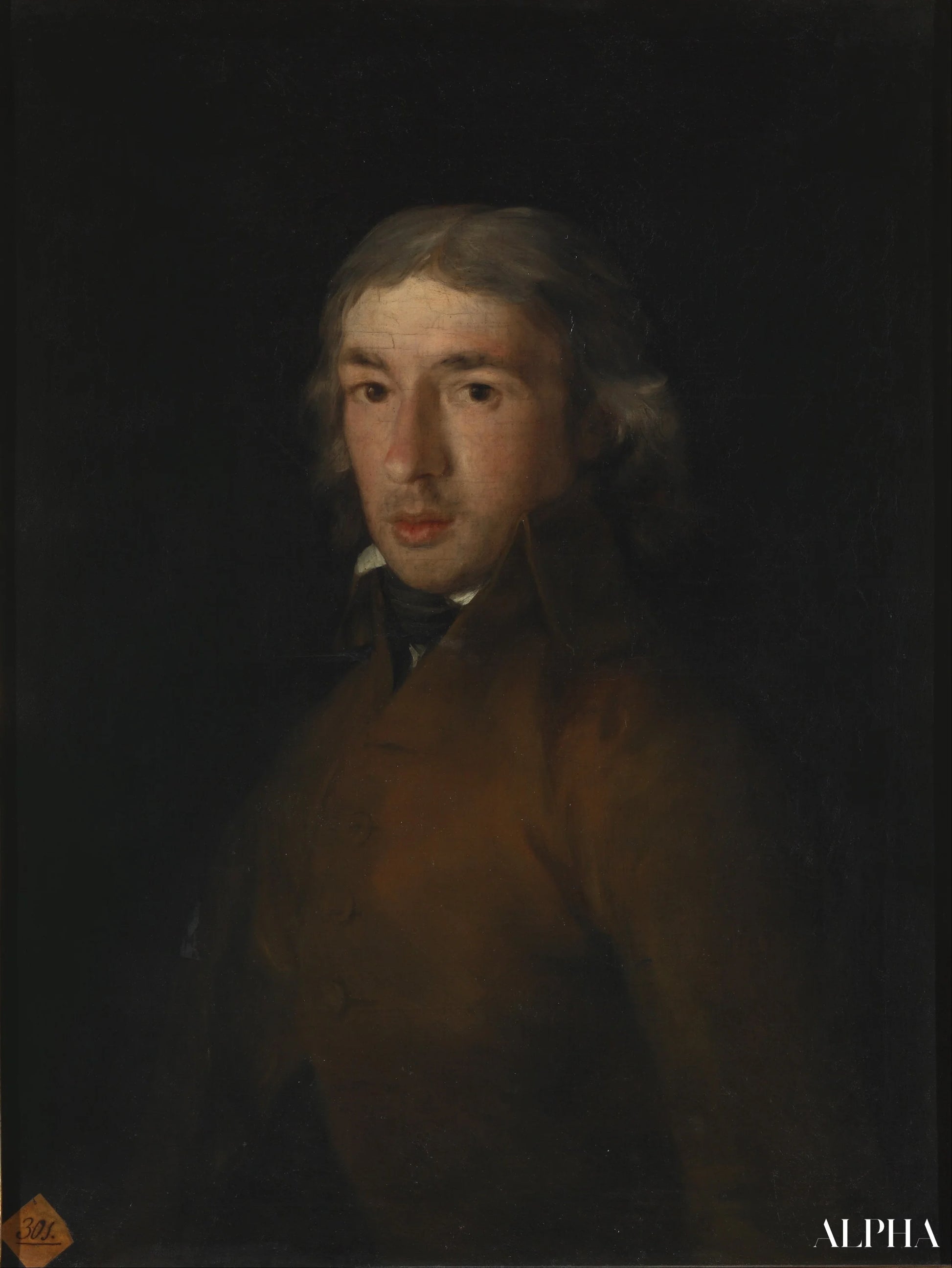 Leandro Fernandez de Moratinin muotokuva - Francisco de Goya - Korkealaatuiset taulujen ja maalauksien reproduktiot