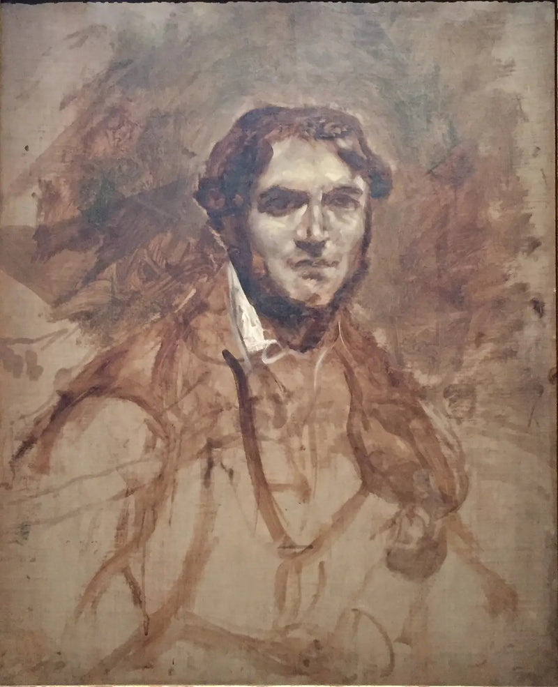 Léon Riesenerin muotokuva - Eugène Delacroix