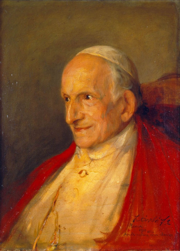Leo XIII:n muotokuva - László Filippos