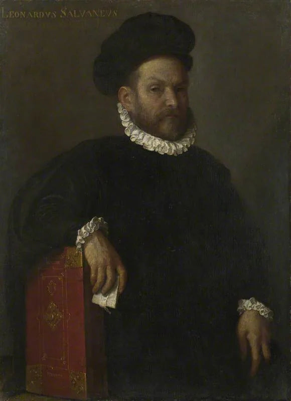Leonardo Salvagno (?) - Giovanni Battista Moroni - Muotokuva