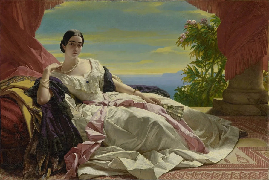 Léonillan, Sayn-Wittgenstein-Saynin prinsessan muotokuva - Franz Xaver Winterhalter